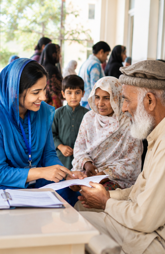 Compassionate Care Across Three Clinic Scenes - Copy